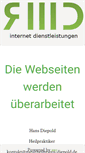 Mobile Screenshot of naturheilpraxis-diepold.de